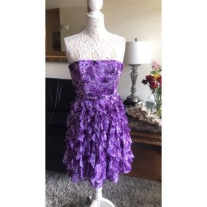 White House Black Market Strapless Dress.